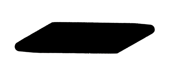 ABL-6603 Replacement brake bits - 10 pack - RELS Right Side Positive Rake Bits OEM# 24176