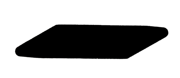 ABL-6605 Replacement brake bits - 10 pack - RELS Left Side Positive Rake Bits OEM# 24209